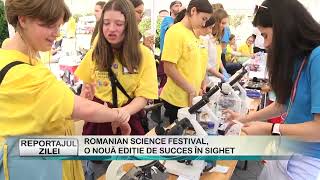 REPORTAJUL ZILEI 23 09 2024 ROMANIAN SCIENCE FESTIVAL O NOUĂ EDIŢIE DE SUCCES ÎN SIGHET [upl. by Fairbanks755]