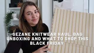 SEZANE KNITWEAR HAUL AND WHAT TO SHOP THIS BLACK FRIDAY  PetiteElliee [upl. by Arev]