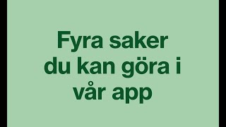 Vabba snabbt och enkelt med Försäkringskassans app [upl. by Ybur]