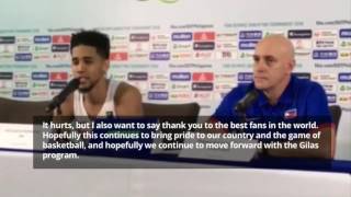 Norwood tells hurting Gilas We can’t stop being proud [upl. by Madson727]