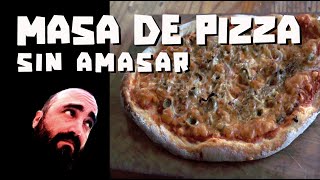 Masa para pizza sin amasar [upl. by Assillam]