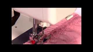 20 elastic stretch stitch sewing Usha Janome Style Maker Series [upl. by Netsrak822]