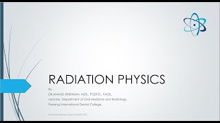 RADIATION PHYSICS [upl. by Bander996]