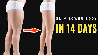 Slim ButtThighCalves in 14 DAYS 12 Min STANDING Intense Lower Body Workout No Equipment [upl. by Wells254]