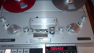 Studer A820 15ips Playing PopRock [upl. by Oniuqa]