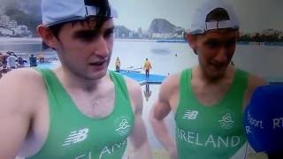 Paul And Gary ODonovan Interview After Winning A Silver Medal In The Olympics Rowing [upl. by Christos616]