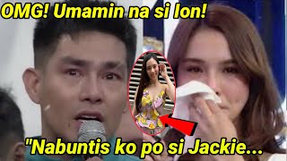 ION Perez UMAMIN na sa PUBLIKO na NABUNTIS nya si JACKIE GONZAGA [upl. by Ardnekat]