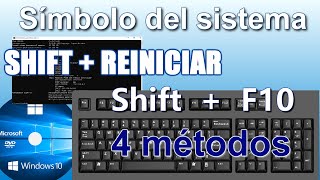 ✨Cuatro métodos para abrir CMD antes de entrar a Windows 11 10 81 si olvidaste tu contraseña [upl. by Enneiluj503]