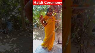 Haldi Ceremony  Haladi Basanta Chadhei haldiceremony ytshort shortfeed reels viral trending [upl. by Atiruam]