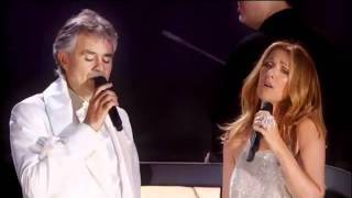 Andrea Bocelli amp Celine Dion  The Prayer Official Live Video [upl. by Shelden]