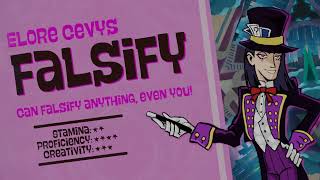 Elore Cevys Title card Epithet Erased OC [upl. by Scrivenor]