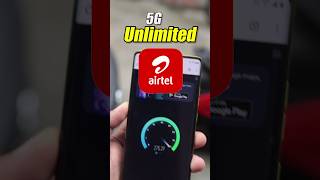 Use Unlimited 5G in Airtel 😍😍 shorts [upl. by Orips]