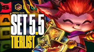 NEW Set 55 Revival Best Comps Tier List  TFT Patch 1419 [upl. by Kinny]