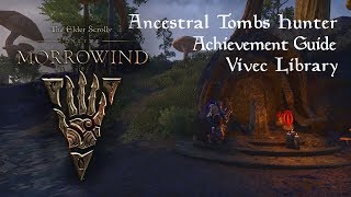 Guide Ancestral Tombs Hunter Achievement  Vvardenfell Scale Model  The Elder Scrolls Online [upl. by Yuht]