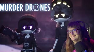 MURDER DRONES episode 1 Pilot Reaction [upl. by Fulbright41]