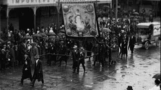 Eight Hour Day At Tamworth 1916  Labour Day Parade 23101916 [upl. by Eninotna450]