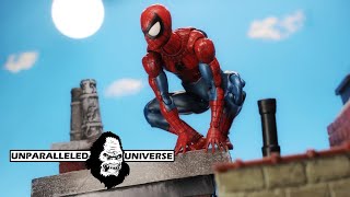 Best Spidey EVER Mafex Comic SpiderMan Action Figure Review [upl. by Tsuda]