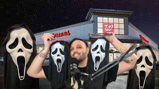 ghostface masks at Walgreens [upl. by Ydarg]