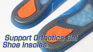 Pain Relief Arch Corrector Support Orthotics Gel Shoe Insoles [upl. by Marcello181]