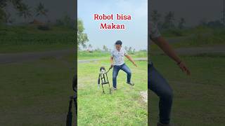 Robot bisa dimakan kreatif comedy lucu tips hiburan shortvideo [upl. by Nauaj]