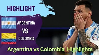 Colombia vs Argentina 2 1  HIGHLIGHTS  South American World Cup Qualifiers 2024 [upl. by Nunes]