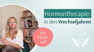 Hormontherapie in den Wechseljahren  einfach erklärt [upl. by Adore]