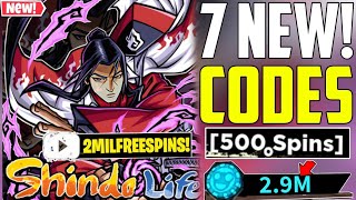 ⚠️NEW⚠️ALL WORKING CODES FOR SHINDO LIFE IN 2024ROBLOX SHINDO LIFE CODES 2024NEW SHINDO LIFE CODES [upl. by Afatsom]