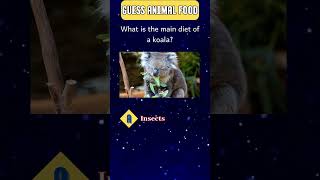 Guessing Animal Food GuessingGame Wildlife Zoology Nature [upl. by Christan]