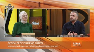 7 Ekim 2024 Ekran Gazetesi  Çocuk Sağlığı ve Hast Uzm Dr Öğr Ü Emre Öztürk  Emzirme Haftası [upl. by Annaeerb95]