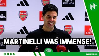 Martinellis mentality is INCREDIBLE  Mikel Arteta  Arsenal 21 Wolves [upl. by Aniraz]