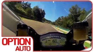 Ducati 899 Panigale on track HD Option Auto [upl. by Rekyr]