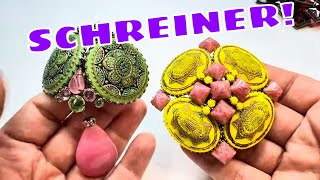 Schreiner Vintage Brooches Lets Take A Look At This Beautiful Collection Of Schreiner [upl. by Rennold996]