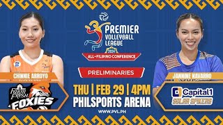 FFF vs CAP  Game 10  Preliminaries  2024 PVL AllFilipino Conference [upl. by Nnairet530]