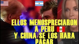 PRENSA USA FURIOSA PORQUE MENOSPRECIARON A PERU Y CHINA LO APREVECHO [upl. by Elvera198]