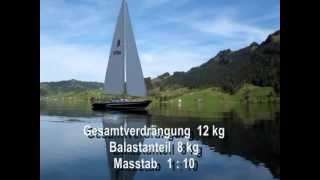 SMARAGD II RC  Segelyacht  Jungfernfahrt 2012 [upl. by Reisinger]