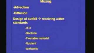 Lecture 32 Wastewater Disposal and Reuse [upl. by Edbert]