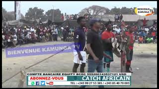 COMBAT DE CATCH CONGOLAIS AVEC POSTOLO LOLA VS LÉOPARD RESSORT [upl. by Hsenid]