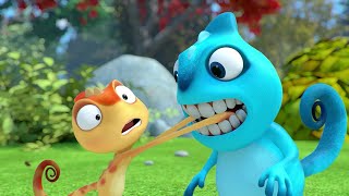 Cam amp Leon  HUNGRY TEETH S01E111 Cartoon for Kids  Funny Cartoon [upl. by Jared749]