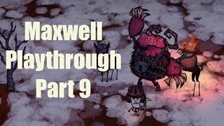 DST Maxwell Playthrough Part 9 Krampus and Klaus Day 91105 [upl. by Ruttger223]