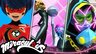 MIRACULOUS  🐞 AKUMATIZADOS 5 😈  Las Aventuras de Ladybug [upl. by Odlaumor946]