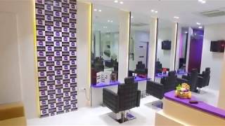 Low budget beauty salon interior design Parlour interior decoration [upl. by Eire]