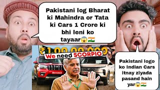 Pakistanis want to buy Mahindra Scorpio and Tata Safari even at ₹ 1 CRORE   Pakistani Reaction [upl. by Alexina278]