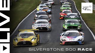 LIVE  Race  Silverstone 500  Intelligent Money British GT Championship [upl. by Jeannine]