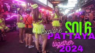 Where Nights Sparkle with Endless Excitement  Soi 6 Nightlife Pattaya Thailand January 16 2024 [upl. by Cathi]