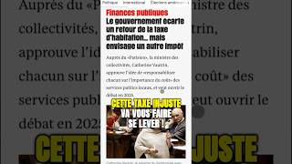 TAXE dhabitation le retour 💥 Nouvelle dinguerie sur les impôts  🏠💸 impots taxes [upl. by Esbenshade]