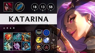 Katarina ARAM Rampage  EUW Challenger Patch 1421 [upl. by Vachill197]