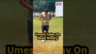 Umesh Yadav Bowling Practice🔥 shorts ytshorts shortsfeed trending viralvideo [upl. by Dahsra]