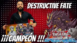 Campeón De Yugioh cdmx  Speed duel  Deck Destructive Fate  yugioh speedduel yugiohgx [upl. by Jocelyn]