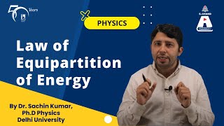 Law of Equipartition of Energy  Physics  S Chand Academy [upl. by Hampton356]