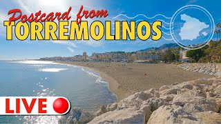 🔴 LIVE TORREMOLINOS La Carihuela 111123 🌡️ Spain weather update today [upl. by Busey]